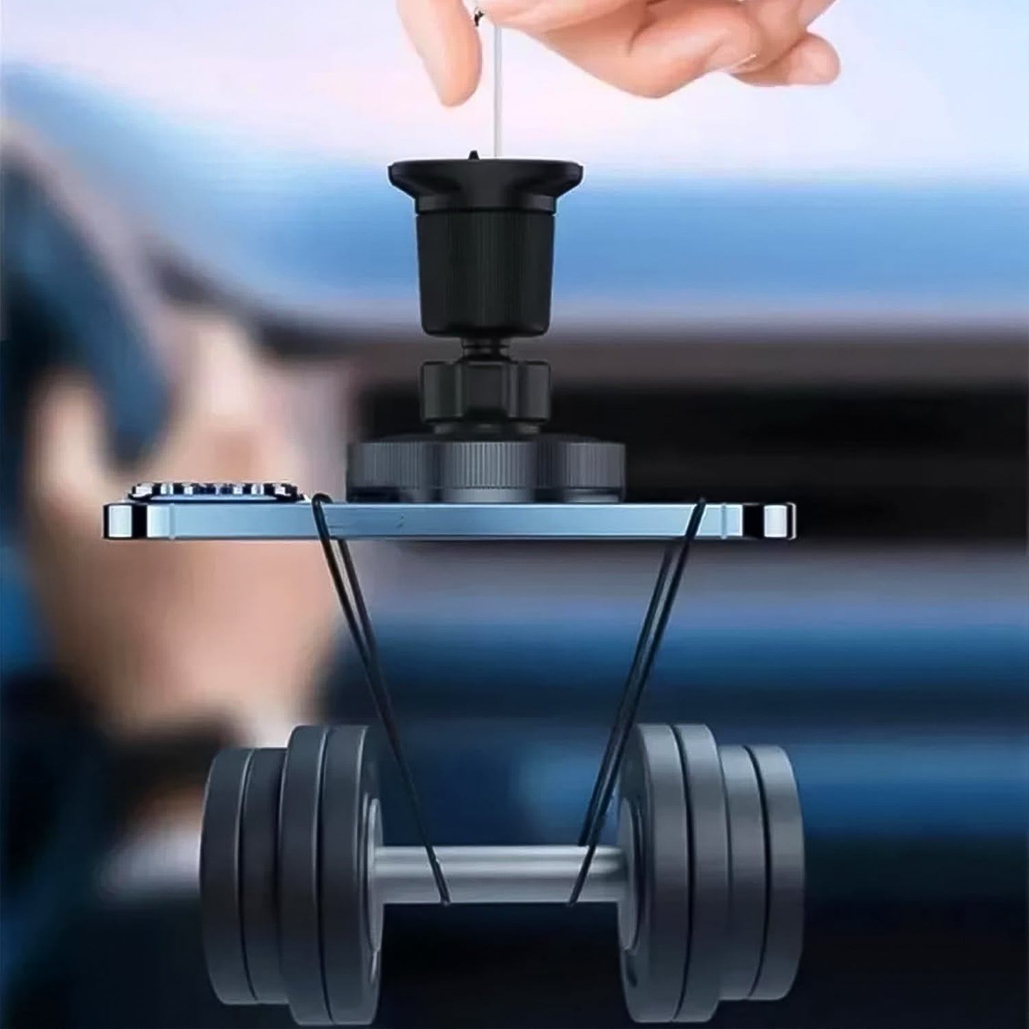 Dual Function Magnetic Phone Mount & Wireless Charger Dual Function Magnetic Phone Mount & Wireless Charger
